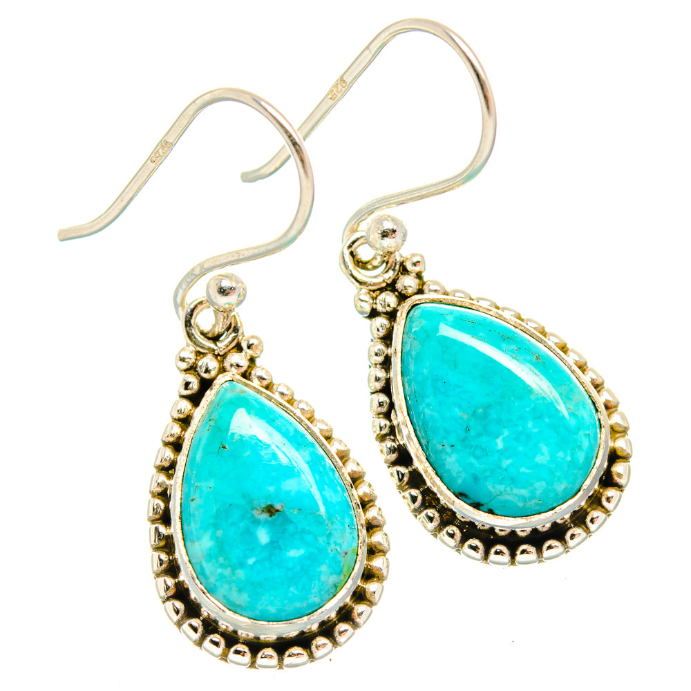 Amazonite Earrings handcrafted by Anasilvercos - EARR427096 - Photo 2