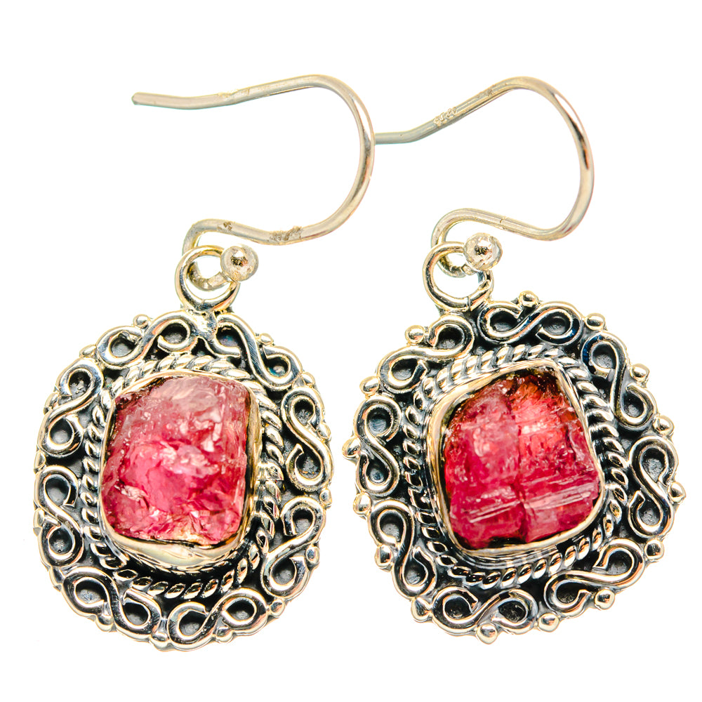 Garnet Earrings handcrafted by Anasilvercos - EARR427189 - Photo 2