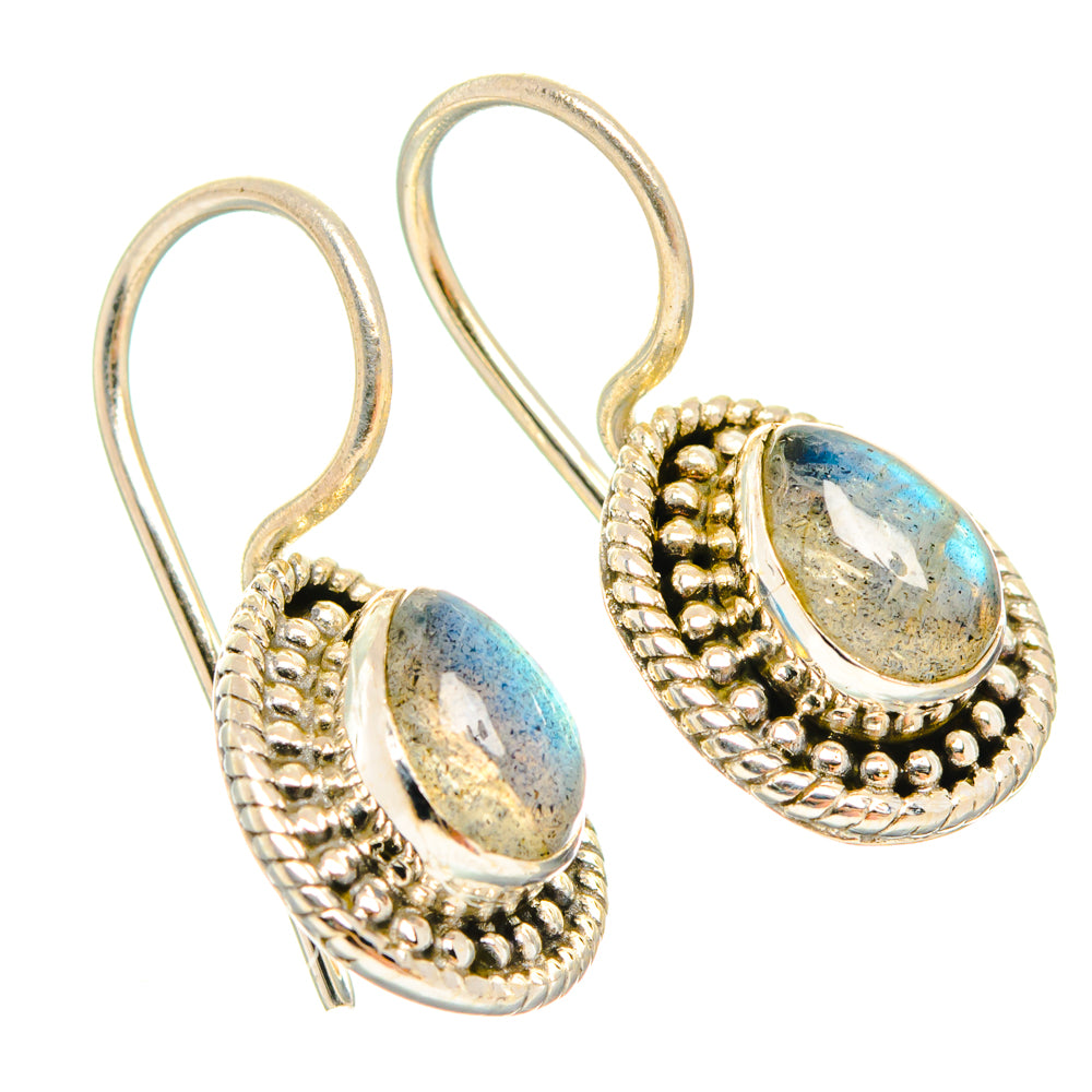 Labradorite Earrings handcrafted by Anasilvercos - EARR427212 - Photo 2