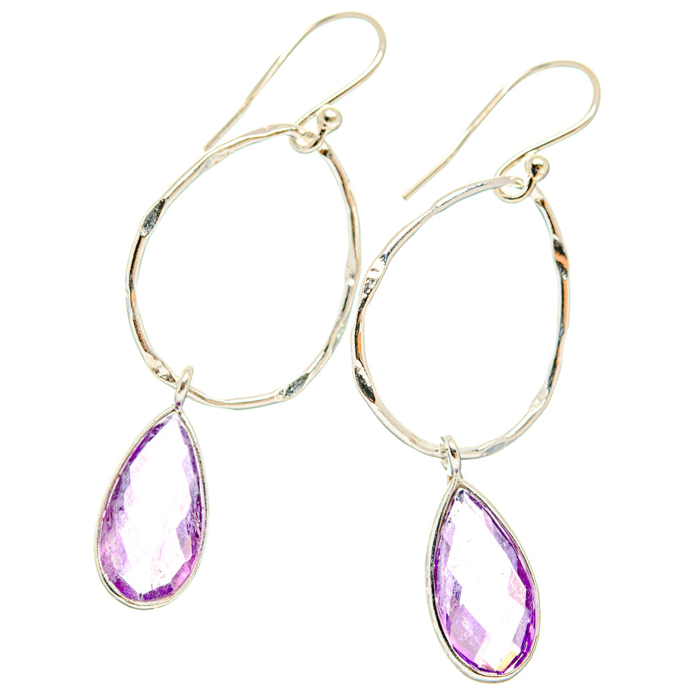 Amethyst Earrings handcrafted by Anasilvercos - EARR427232 - Photo 2