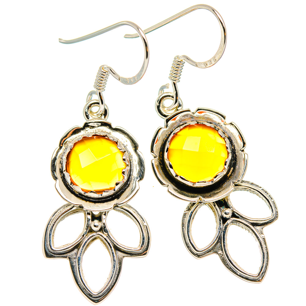 Carnelian Earrings handcrafted by Anasilvercos - EARR427285 - Photo 2