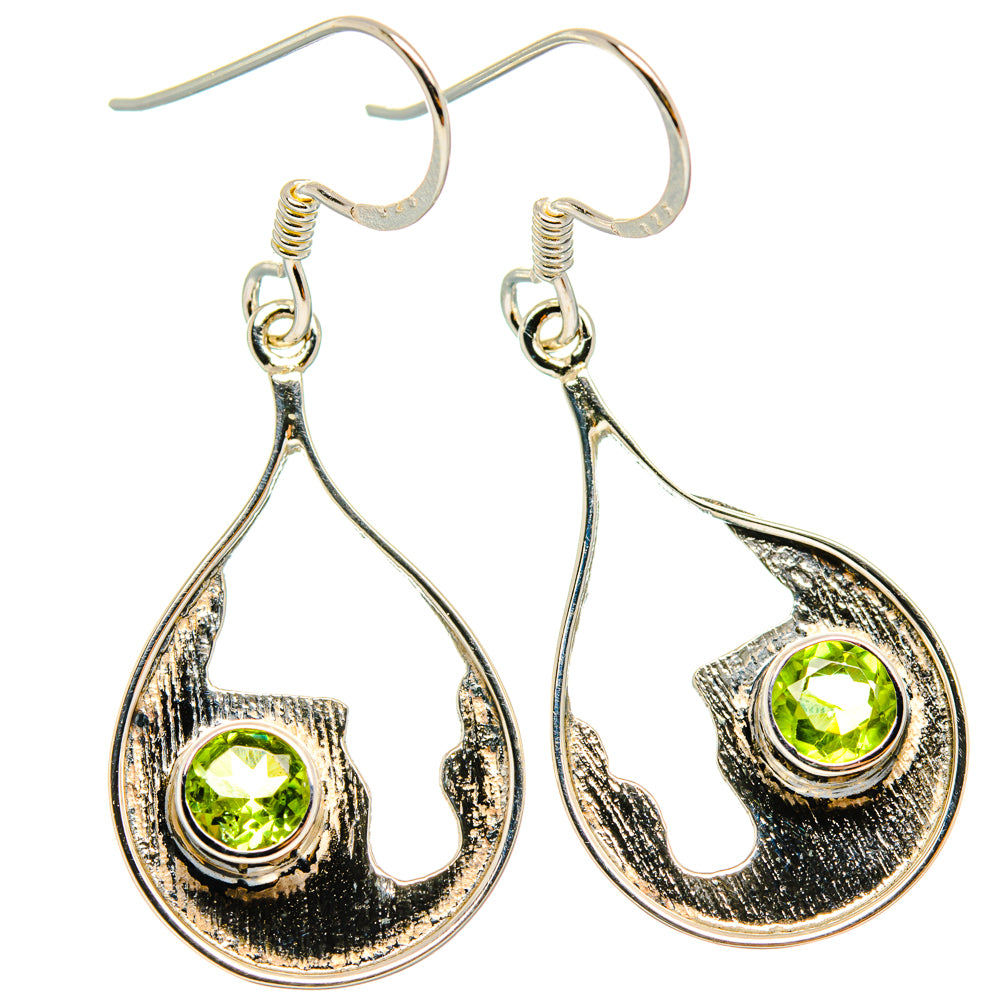 Peridot Earrings handcrafted by Anasilvercos - EARR427287 - Photo 2