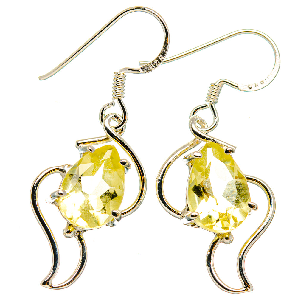 Citrine Earrings handcrafted by Anasilvercos - EARR427295 - Photo 2