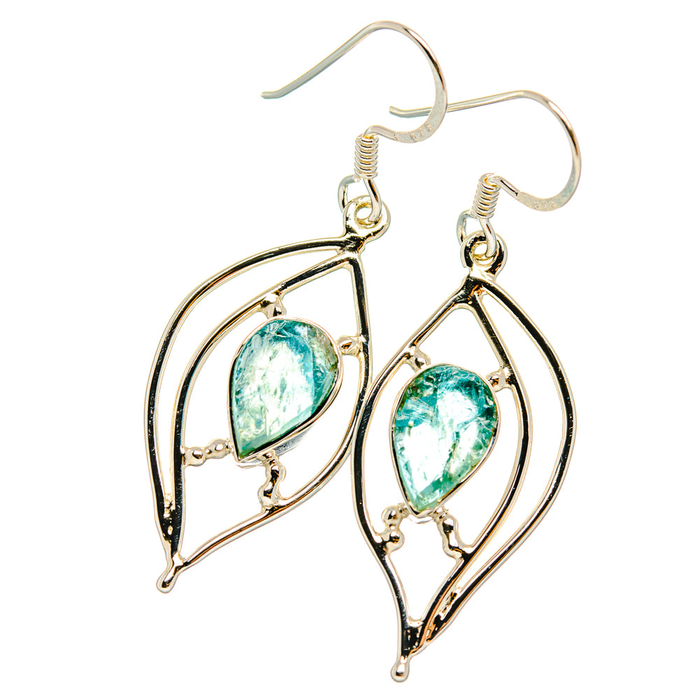 Apatite Earrings handcrafted by Anasilvercos - EARR427316 - Photo 2