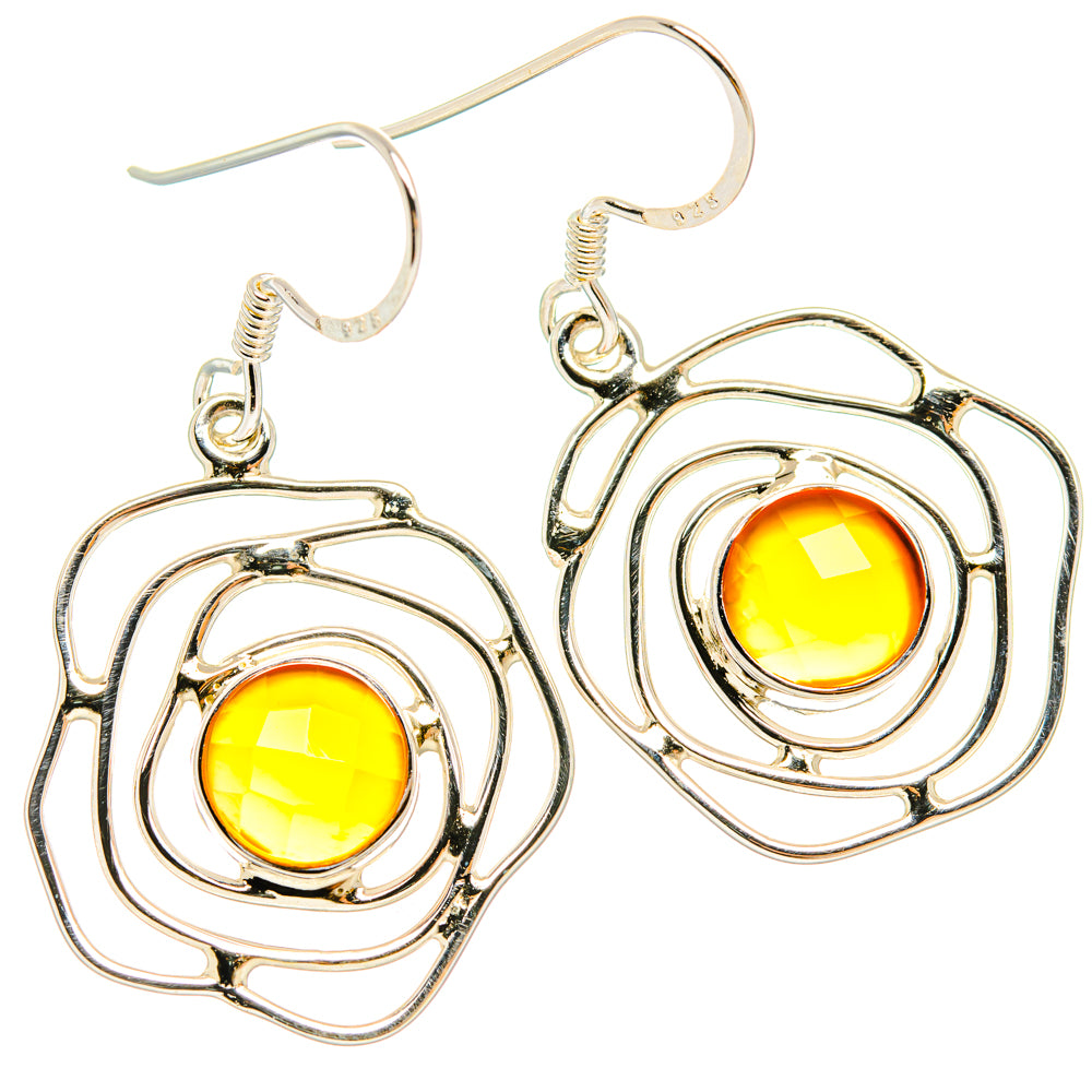 Carnelian Earrings handcrafted by Anasilvercos - EARR427344 - Photo 2