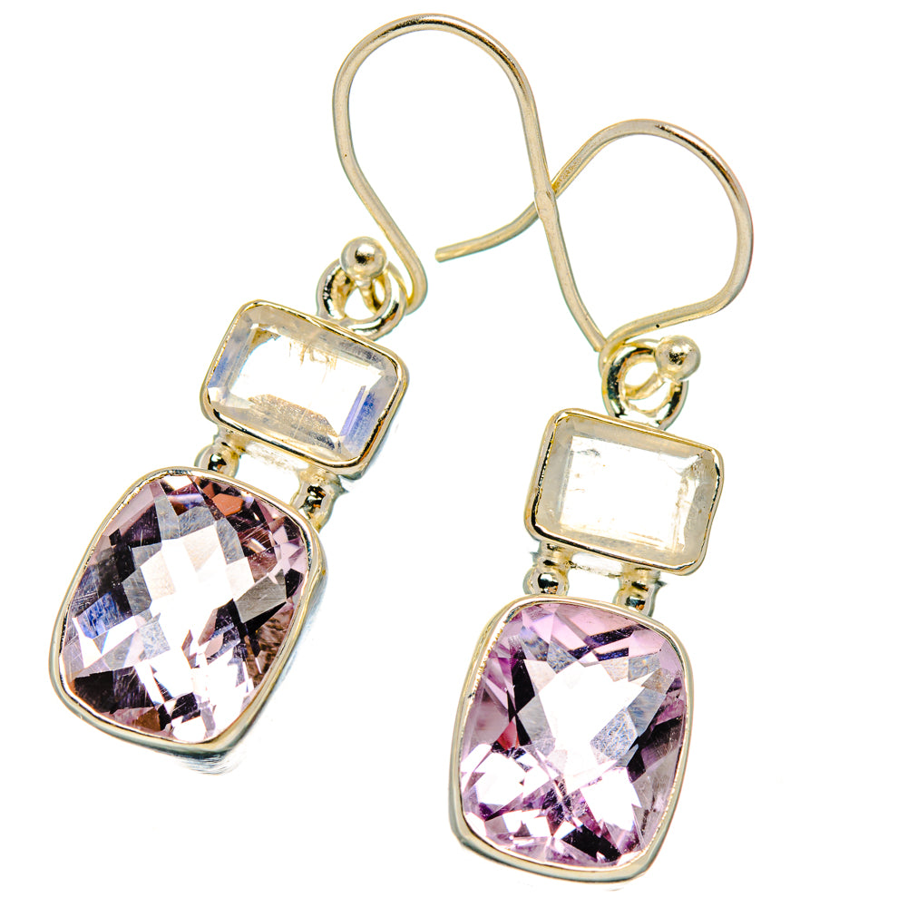 Kunzite Earrings handcrafted by Anasilvercos - EARR427402 - Photo 2