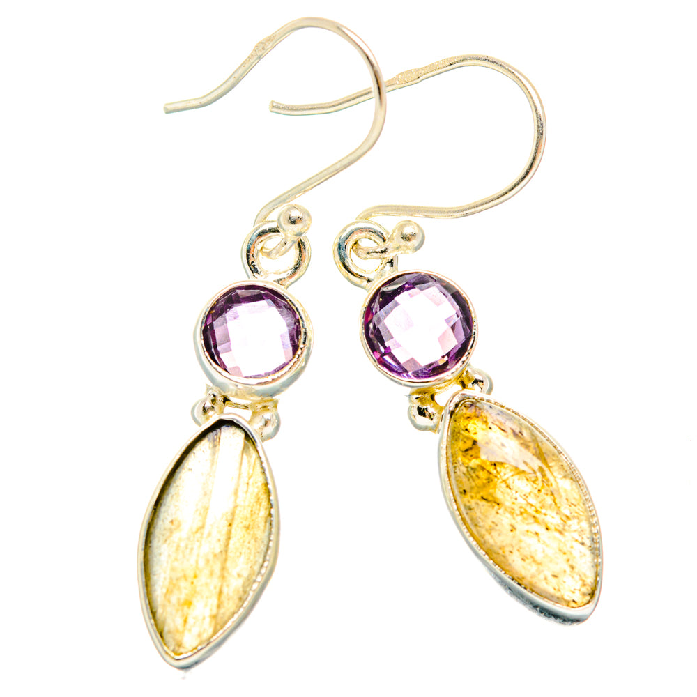 Labradorite Earrings handcrafted by Anasilvercos - EARR427407 - Photo 2