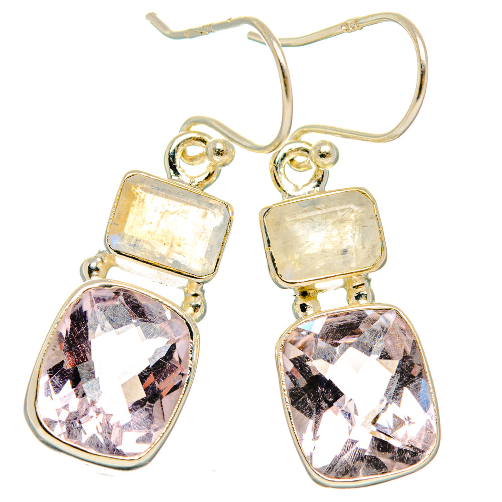 Kunzite Earrings handcrafted by Anasilvercos - EARR427436 - Photo 2