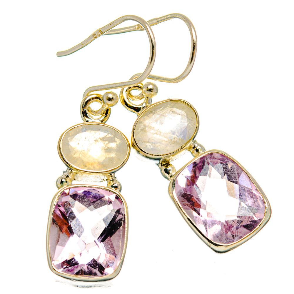 Kunzite Earrings handcrafted by Anasilvercos - EARR427446 - Photo 2
