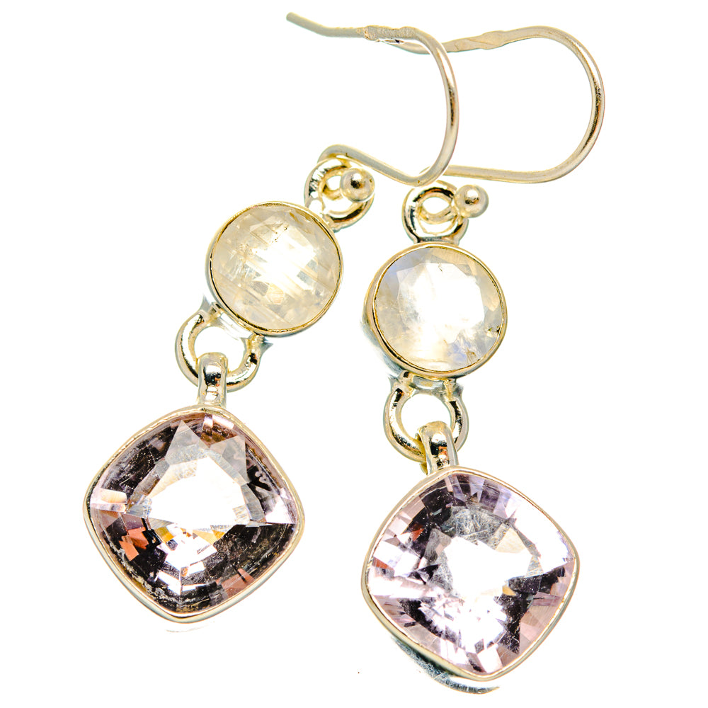 Kunzite Earrings handcrafted by Anasilvercos - EARR427452 - Photo 2