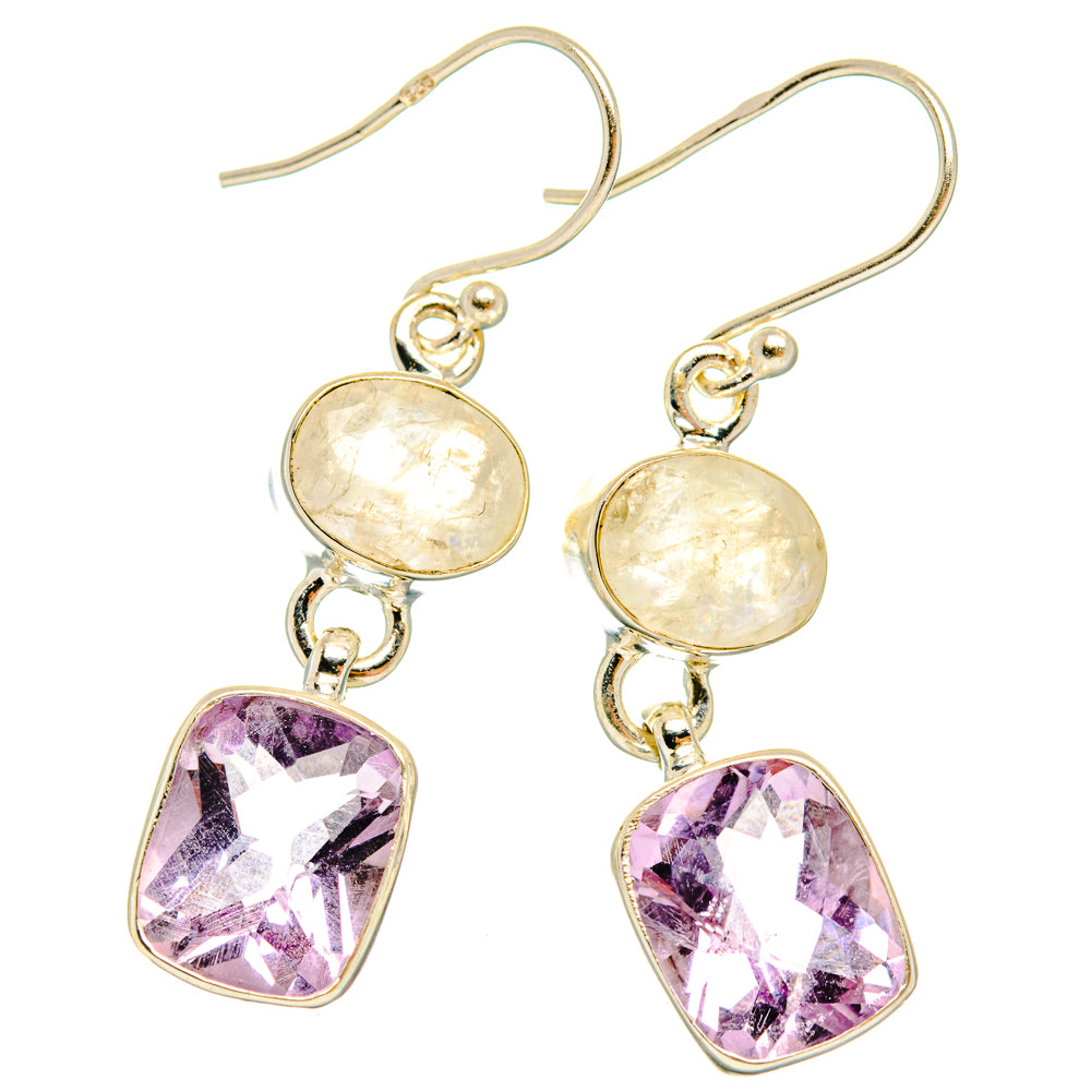 Amethyst Earrings handcrafted by Anasilvercos - EARR427458 - Photo 2