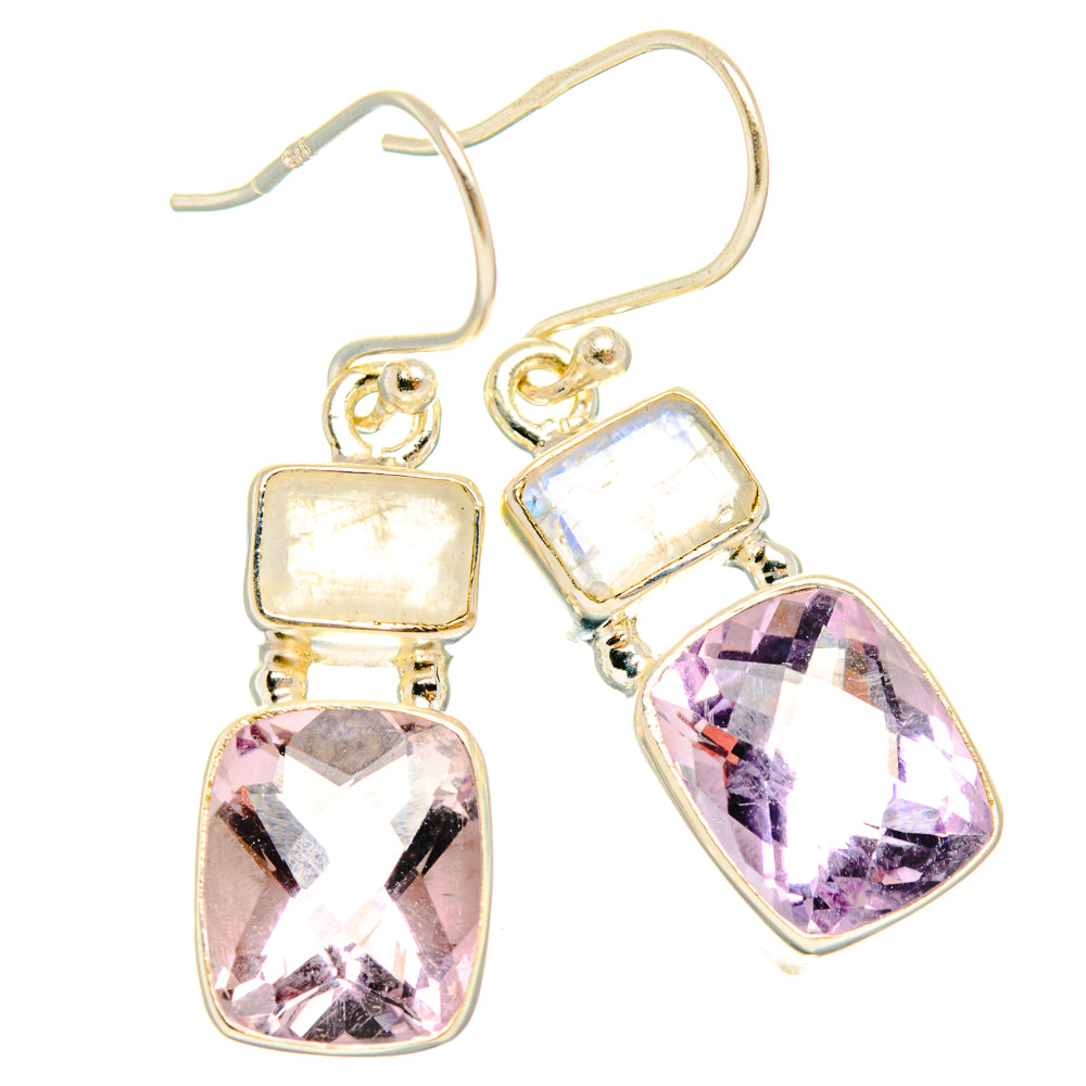 Kunzite Earrings handcrafted by Anasilvercos - EARR427467 - Photo 2