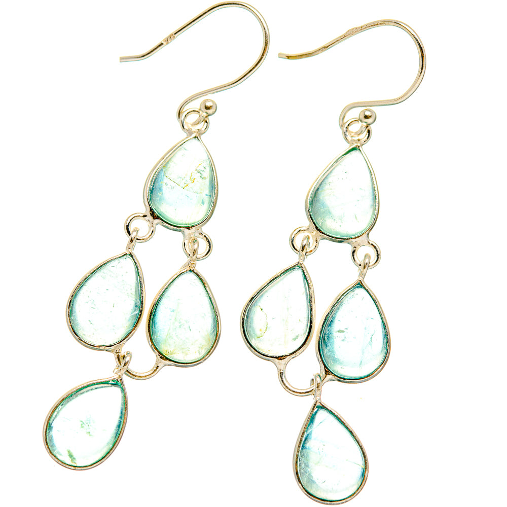 Aquamarine Earrings handcrafted by Anasilvercos - EARR427470 - Photo 2