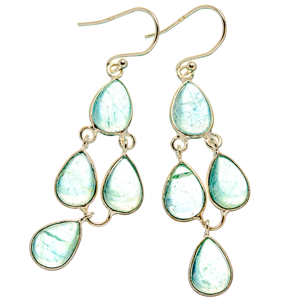 Aquamarine Earrings handcrafted by Anasilvercos - EARR427481 - Photo 2
