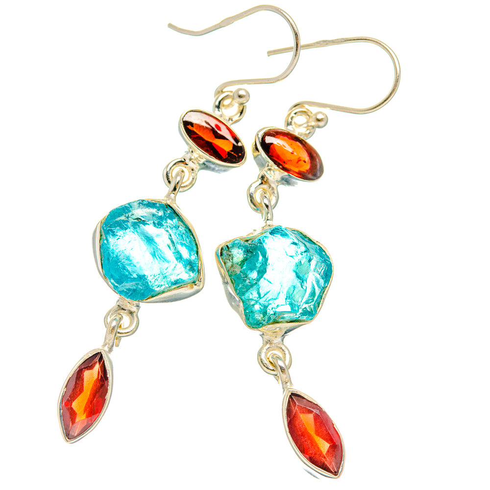 Apatite Earrings handcrafted by Anasilvercos - EARR427482 - Photo 2
