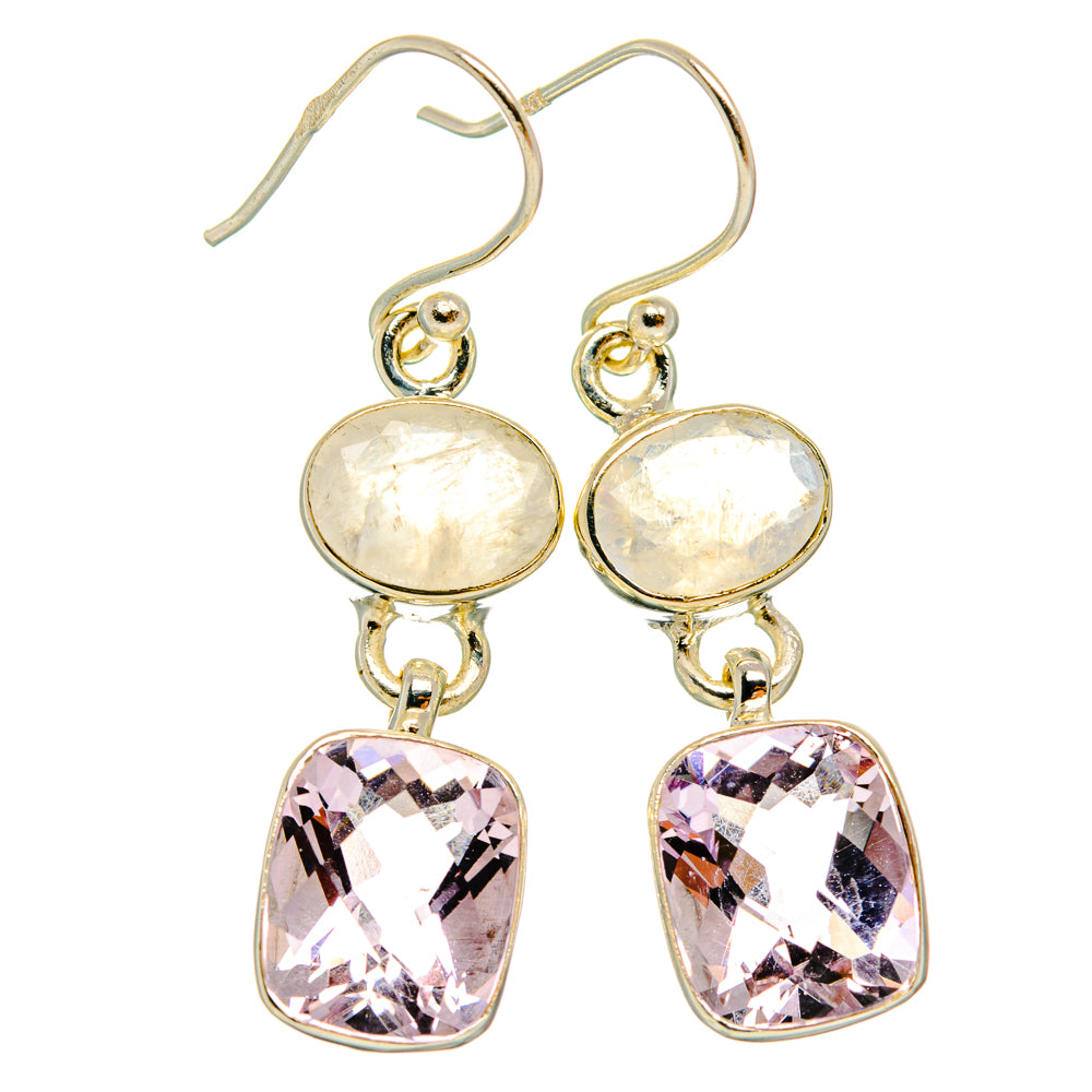 Kunzite Earrings handcrafted by Anasilvercos - EARR427514 - Photo 2