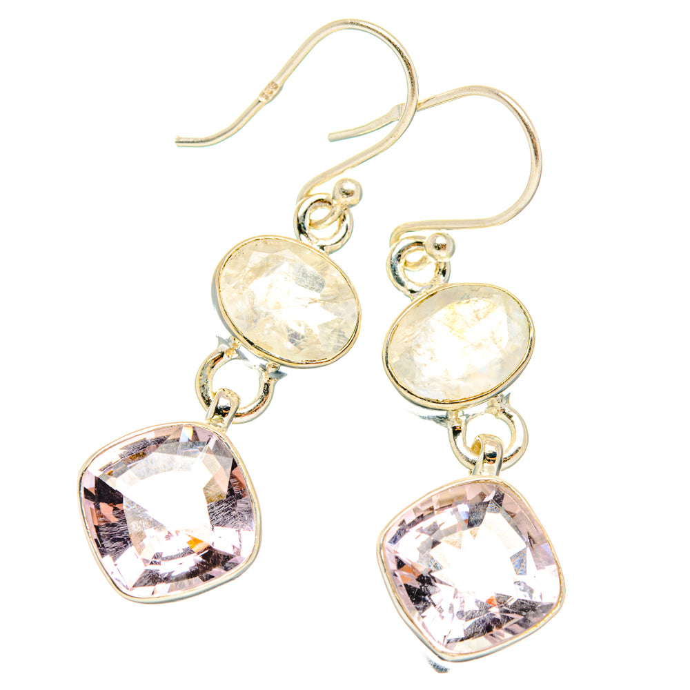 Kunzite Earrings handcrafted by Anasilvercos - EARR427539 - Photo 2