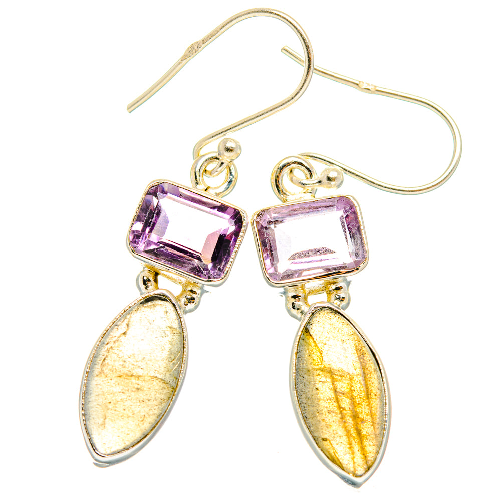 Labradorite Earrings handcrafted by Anasilvercos - EARR427546 - Photo 2
