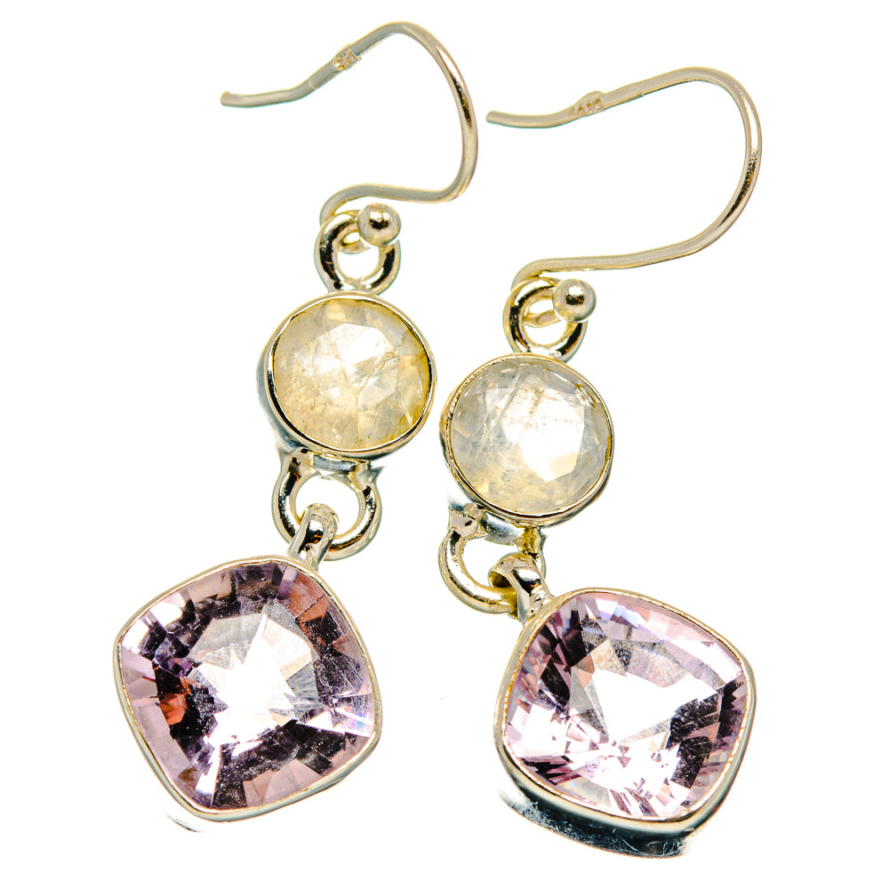 Kunzite Earrings handcrafted by Anasilvercos - EARR427553 - Photo 2
