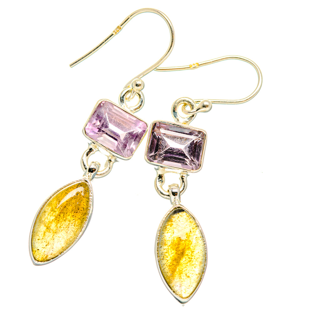 Labradorite Earrings handcrafted by Anasilvercos - EARR427603 - Photo 2