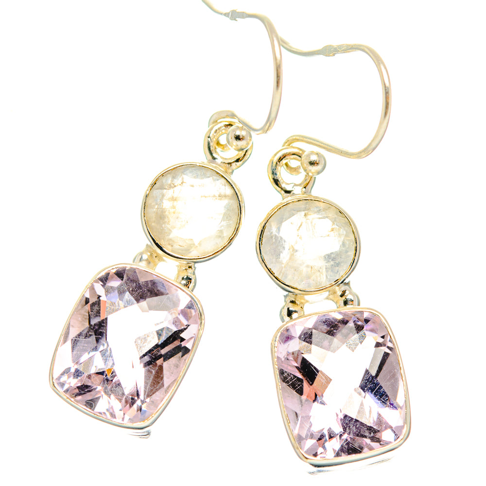 Kunzite Earrings handcrafted by Anasilvercos - EARR427626 - Photo 2
