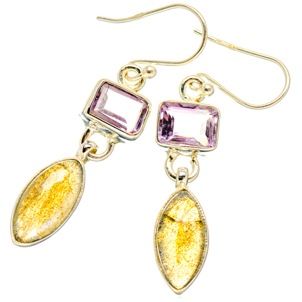 Labradorite Earrings handcrafted by Anasilvercos - EARR427759 - Photo 2
