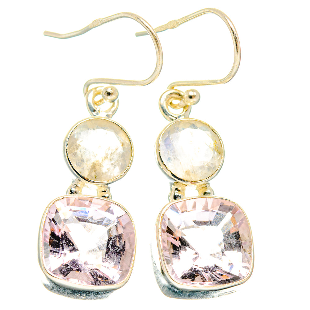 Kunzite Earrings handcrafted by Anasilvercos - EARR427760 - Photo 2