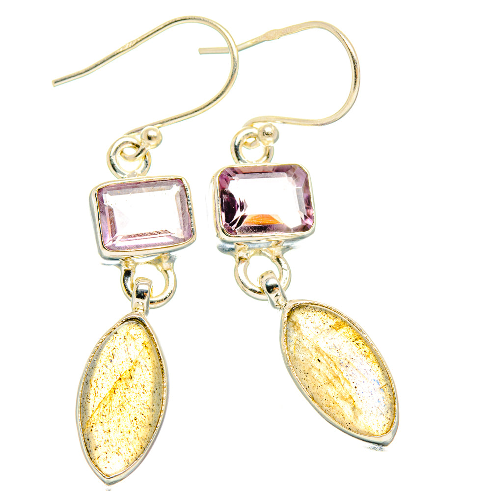 Labradorite Earrings handcrafted by Anasilvercos - EARR427779 - Photo 2