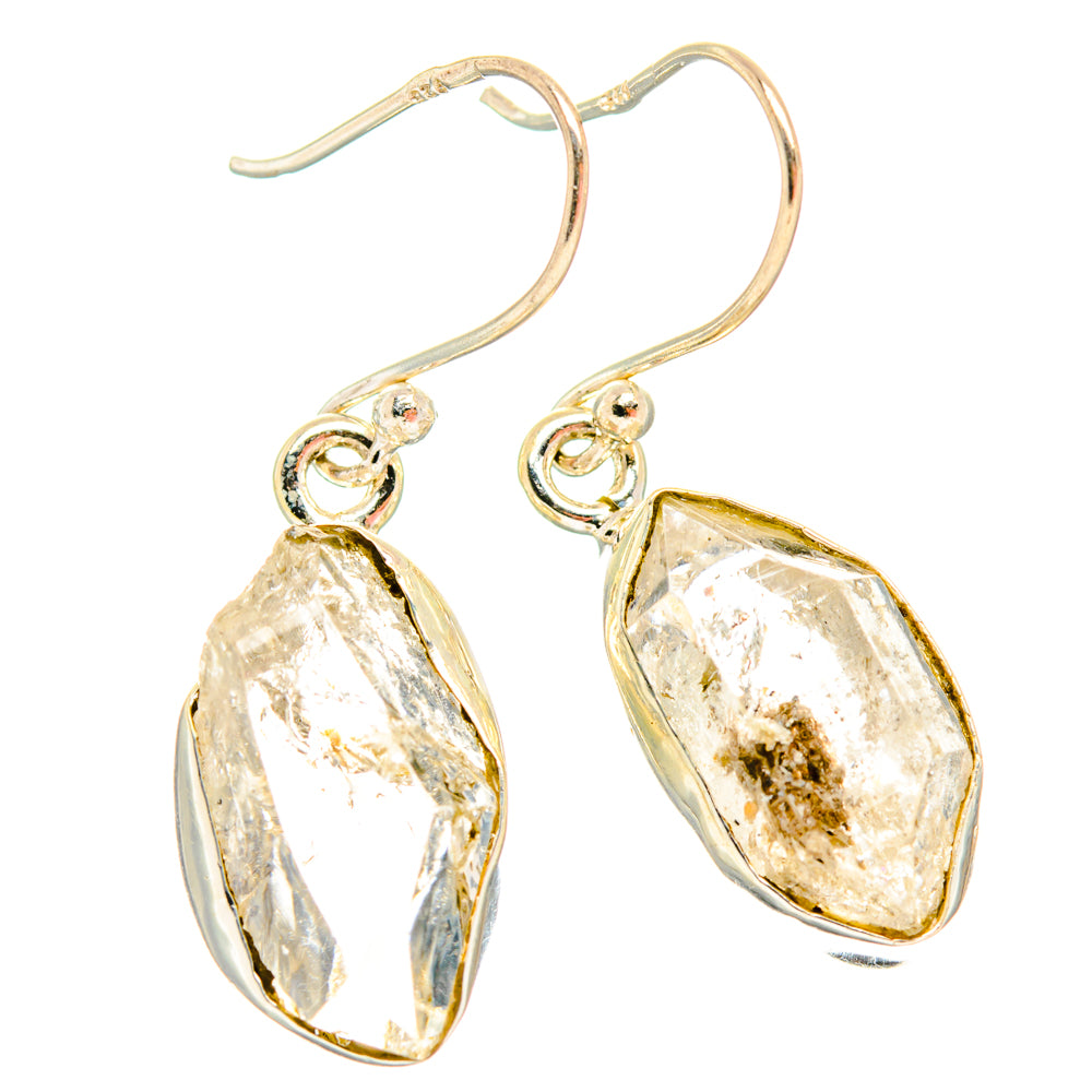 Herkimer Diamond Earrings handcrafted by Anasilvercos - EARR427789 - Photo 2