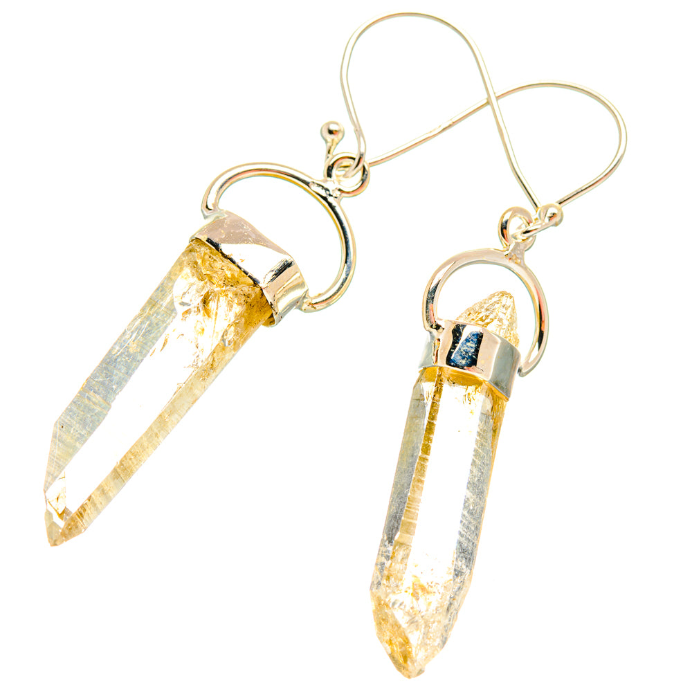 Citrine Earrings handcrafted by Anasilvercos - EARR427816 - Photo 2