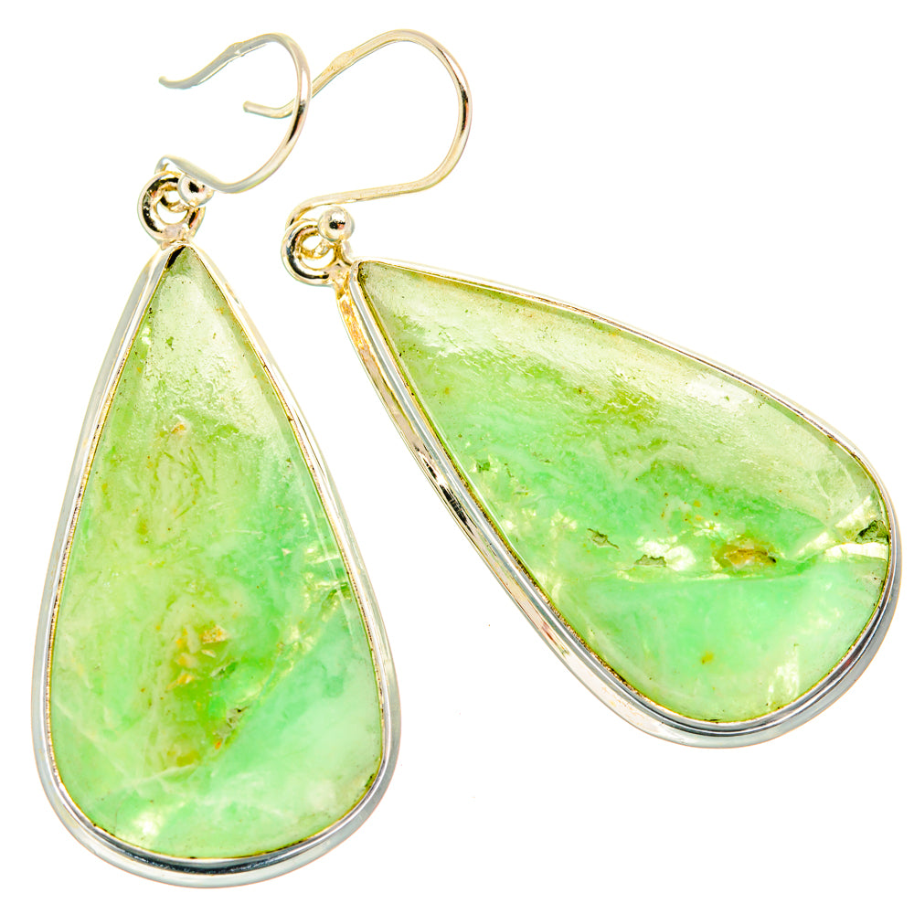 Lemon Jasper Earrings handcrafted by Anasilvercos - EARR427900 - Photo 2