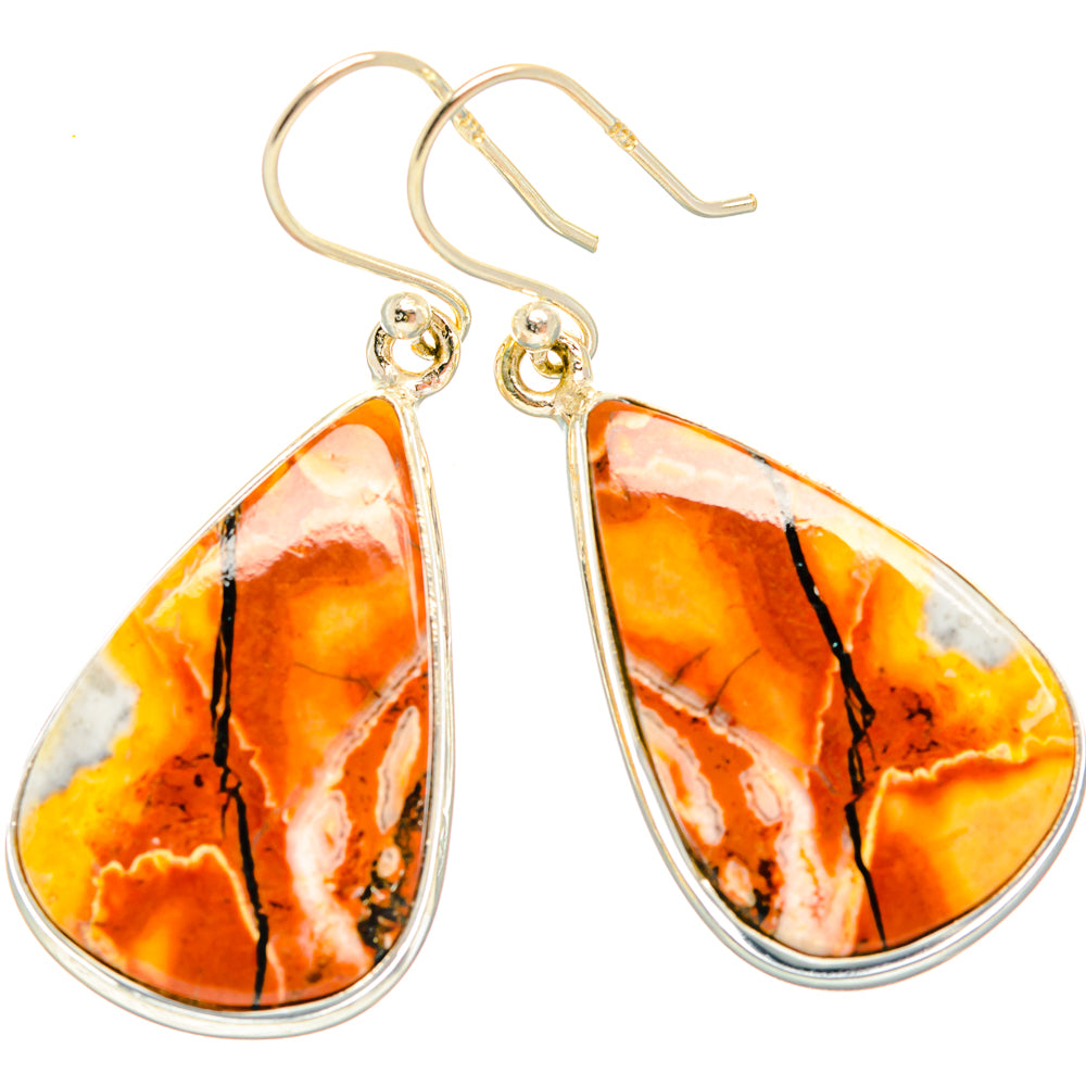 Maligano Jasper Earrings handcrafted by Anasilvercos - EARR427909 - Photo 2