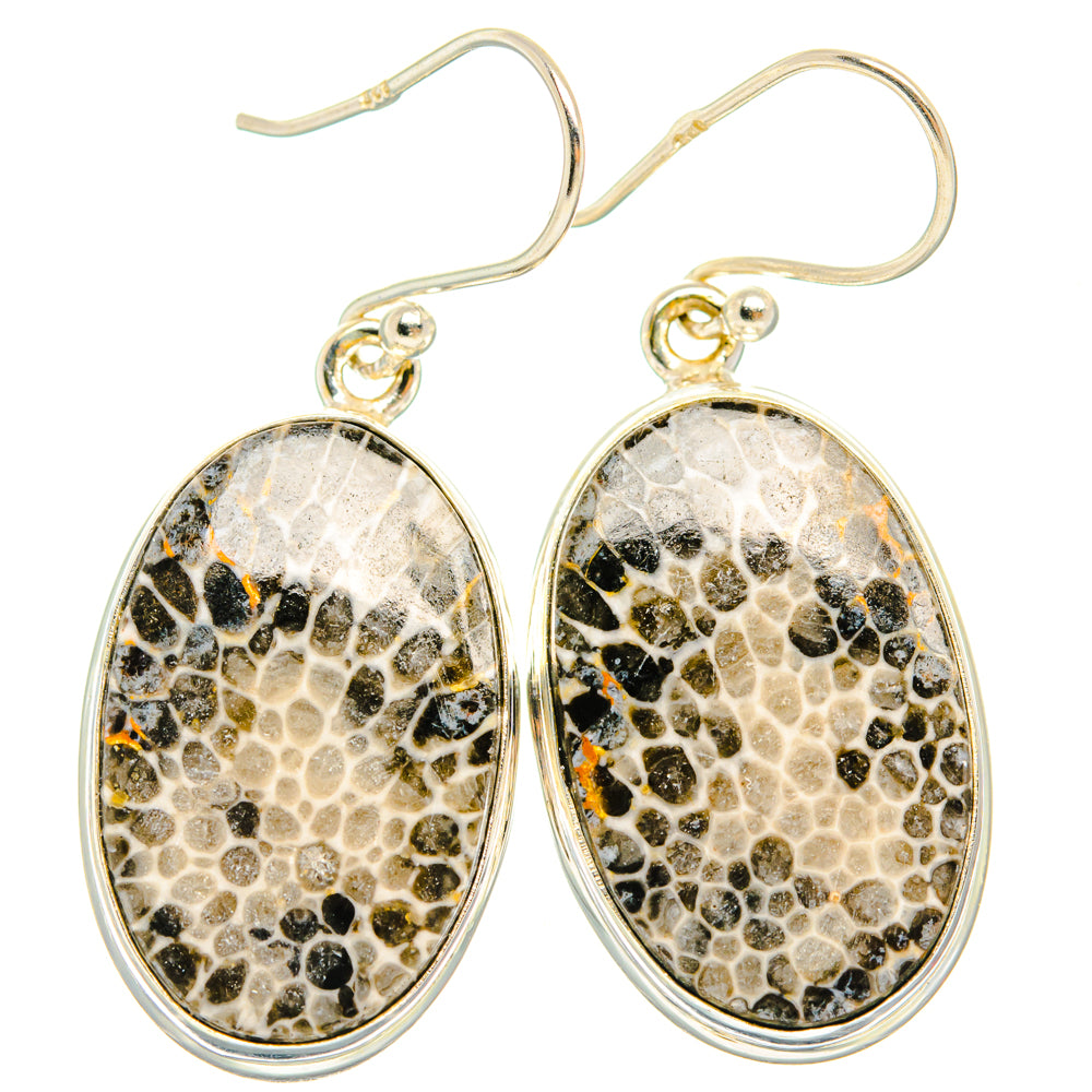 Stingray Coral Earrings handcrafted by Anasilvercos - EARR427956 - Photo 2