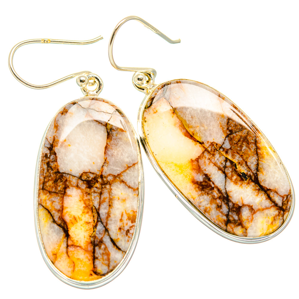Picture Jasper Earrings handcrafted by Anasilvercos - EARR428033 - Photo 2