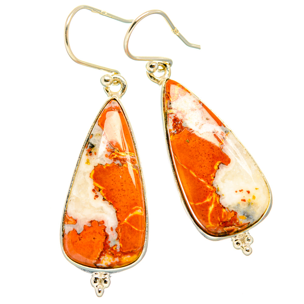 Maligano Jasper Earrings handcrafted by Anasilvercos - EARR428087 - Photo 2