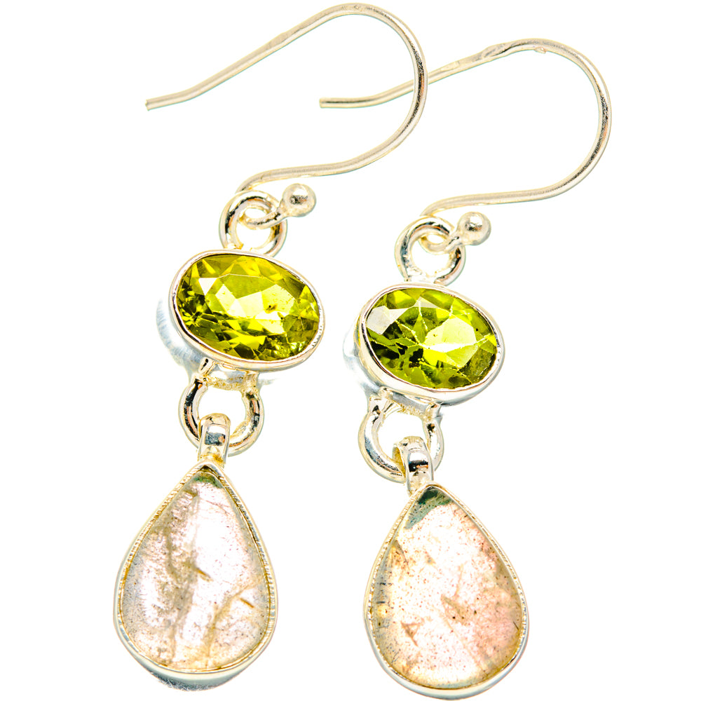 Labradorite Earrings handcrafted by Anasilvercos - EARR428105 - Photo 2