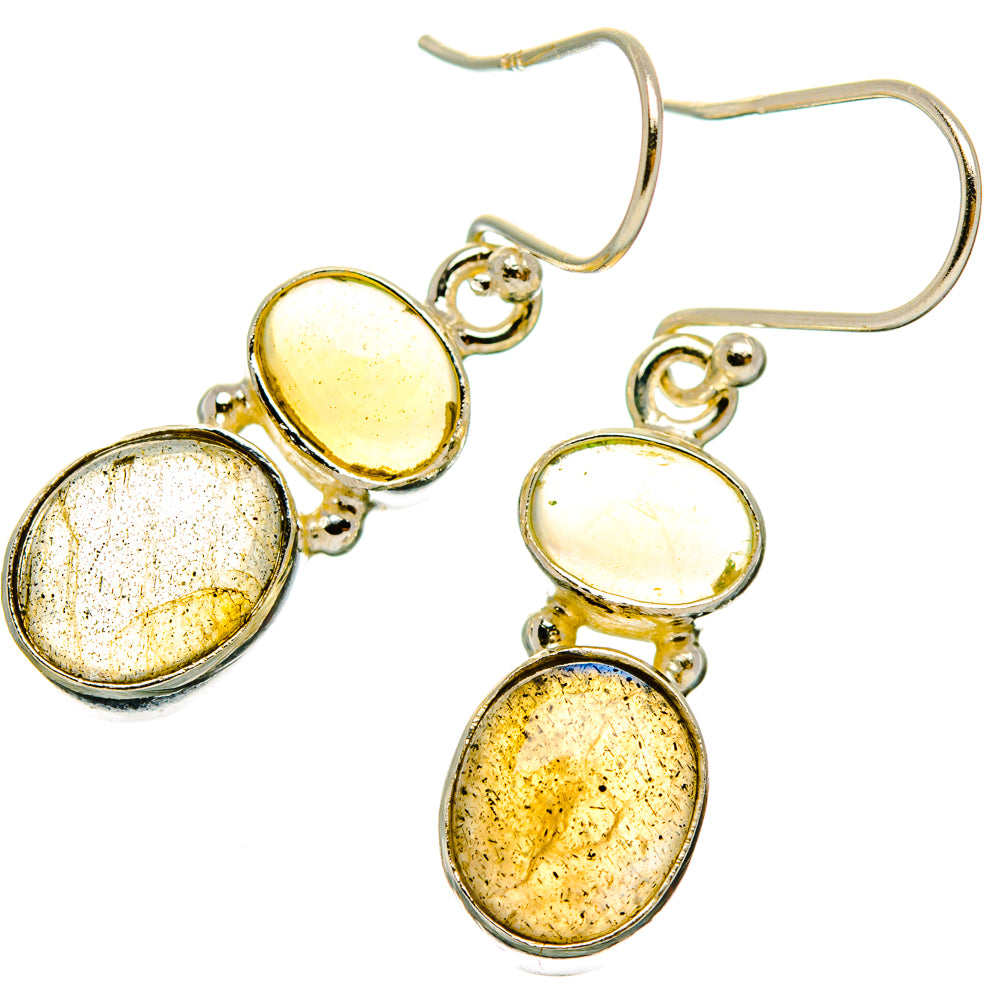 Labradorite Earrings handcrafted by Anasilvercos - EARR428106 - Photo 2