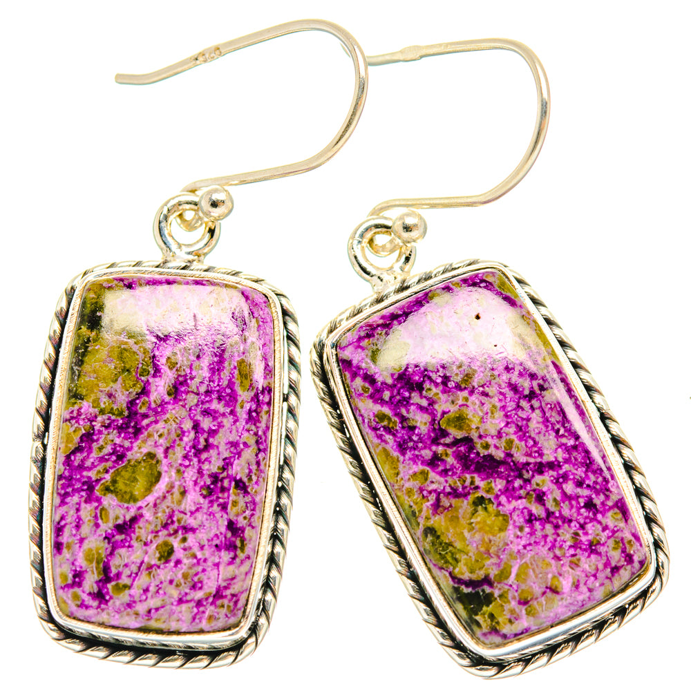 Stichtite Earrings handcrafted by Anasilvercos - EARR428114 - Photo 2