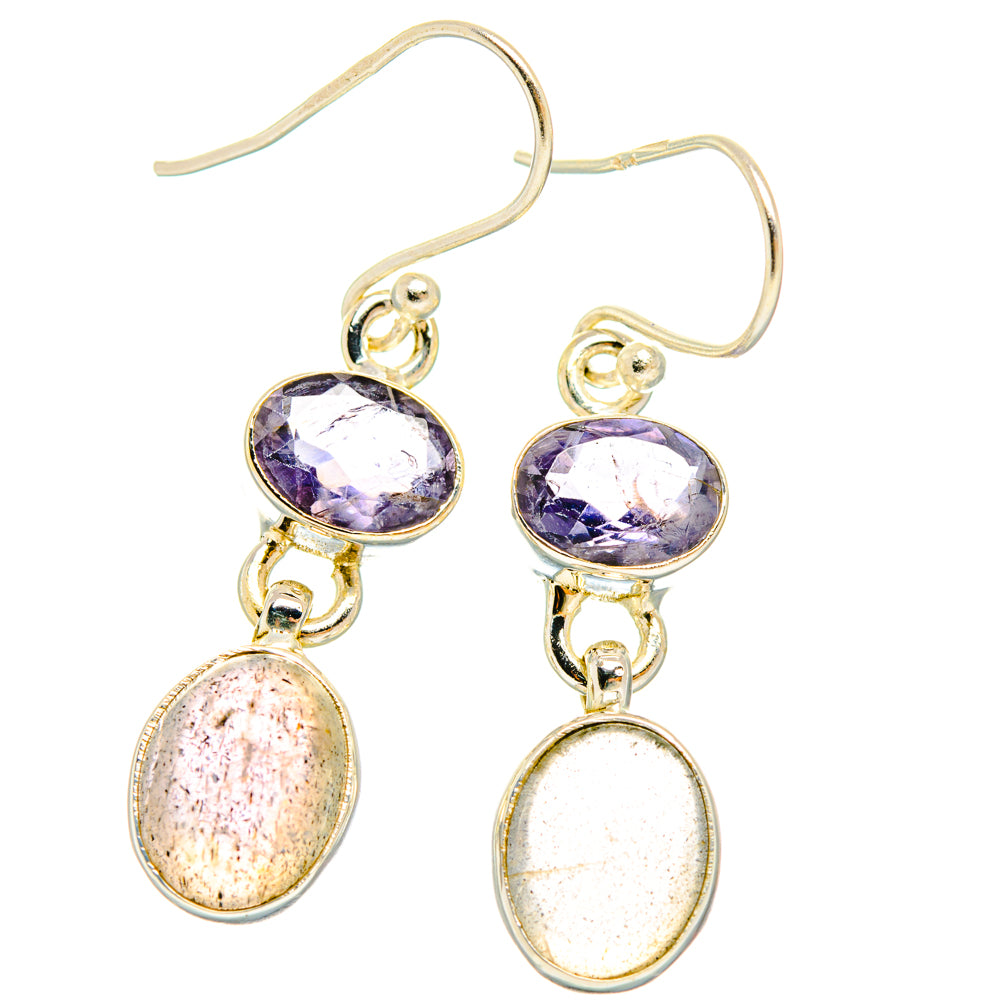 Labradorite Earrings handcrafted by Anasilvercos - EARR428117 - Photo 2
