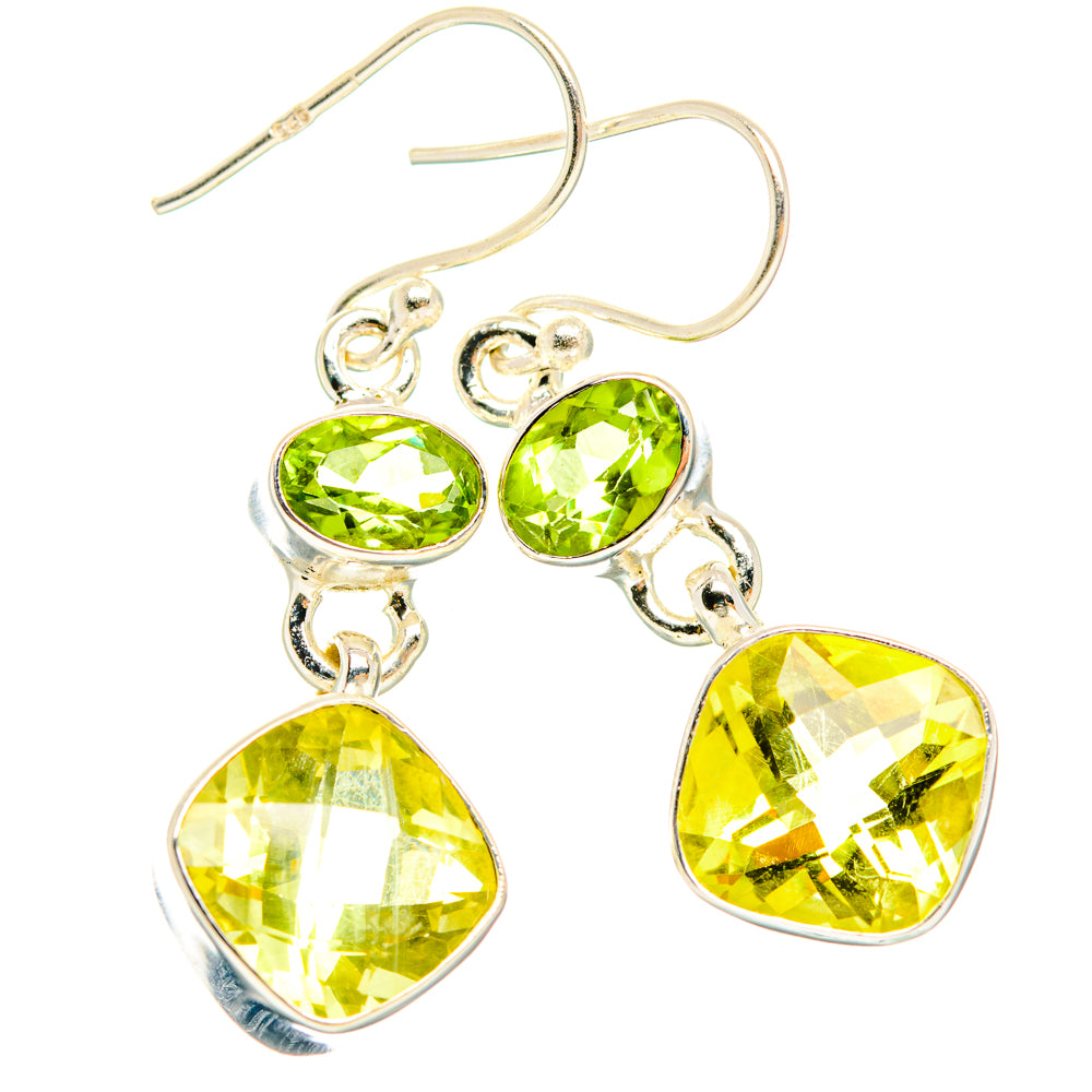 Citrine Earrings handcrafted by Anasilvercos - EARR428121 - Photo 2