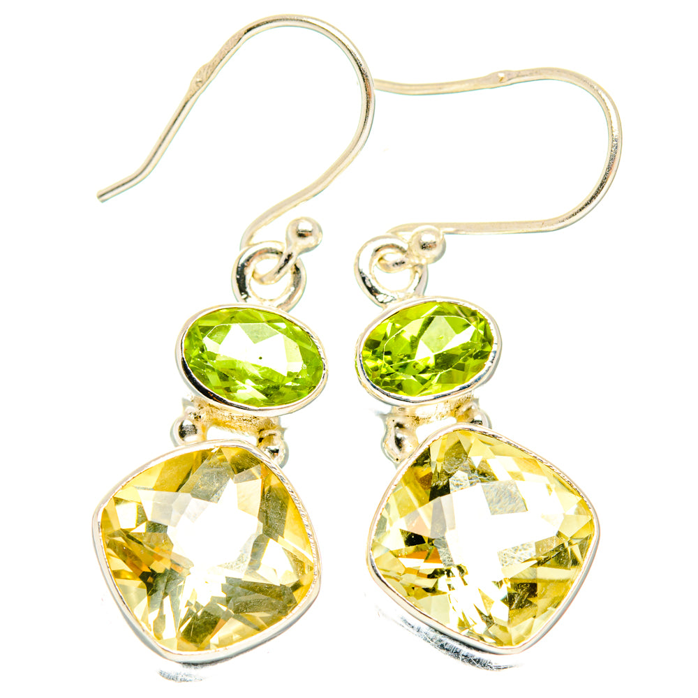 Citrine Earrings handcrafted by Anasilvercos - EARR428123 - Photo 2