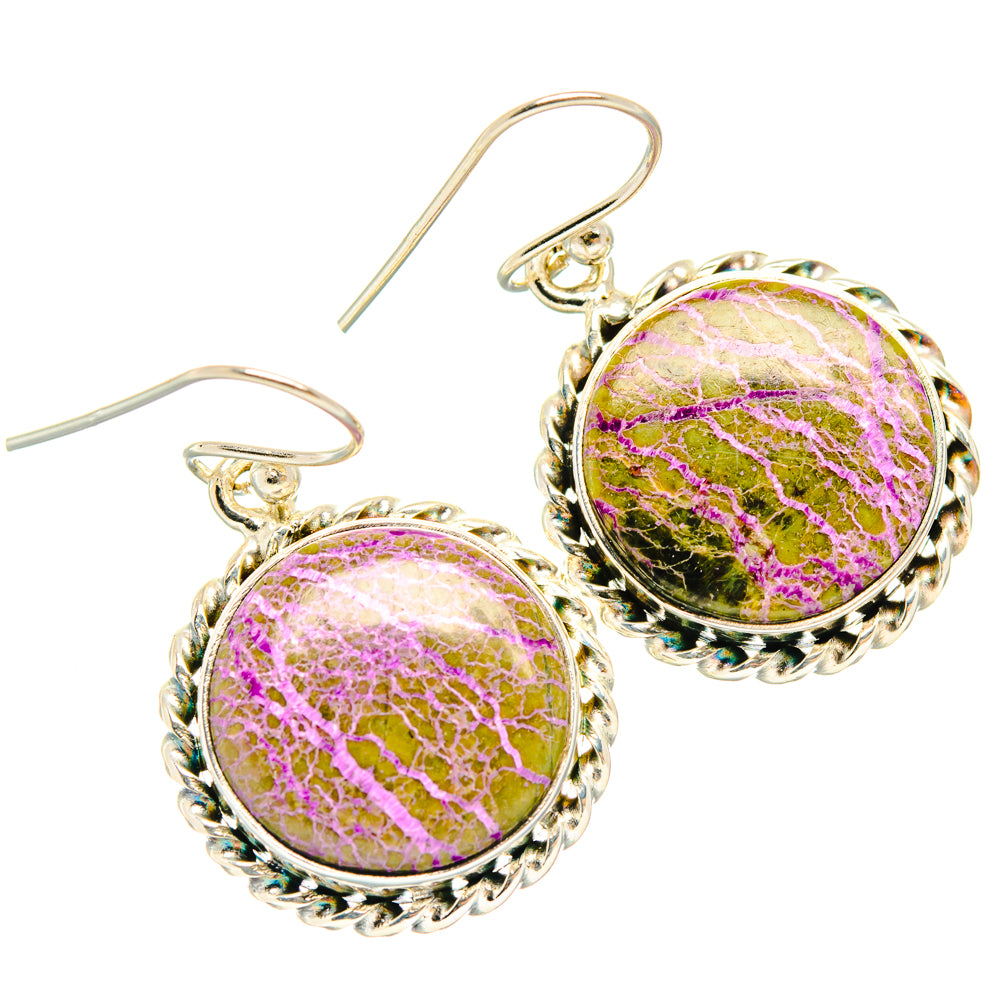Stichtite Earrings handcrafted by Anasilvercos - EARR428125 - Photo 2