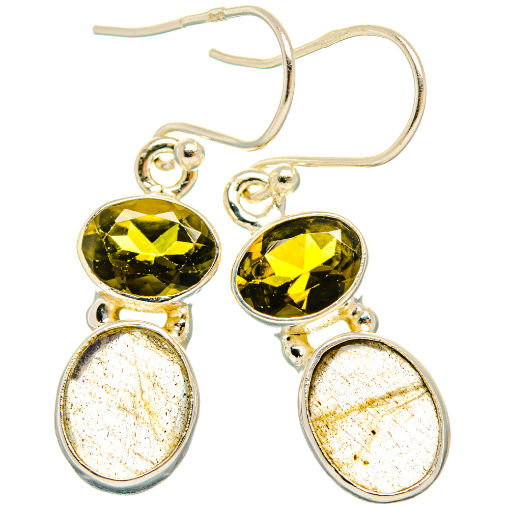 Labradorite Earrings handcrafted by Anasilvercos - EARR428134 - Photo 2