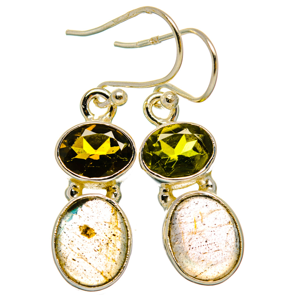 Labradorite Earrings handcrafted by Anasilvercos - EARR428135 - Photo 2