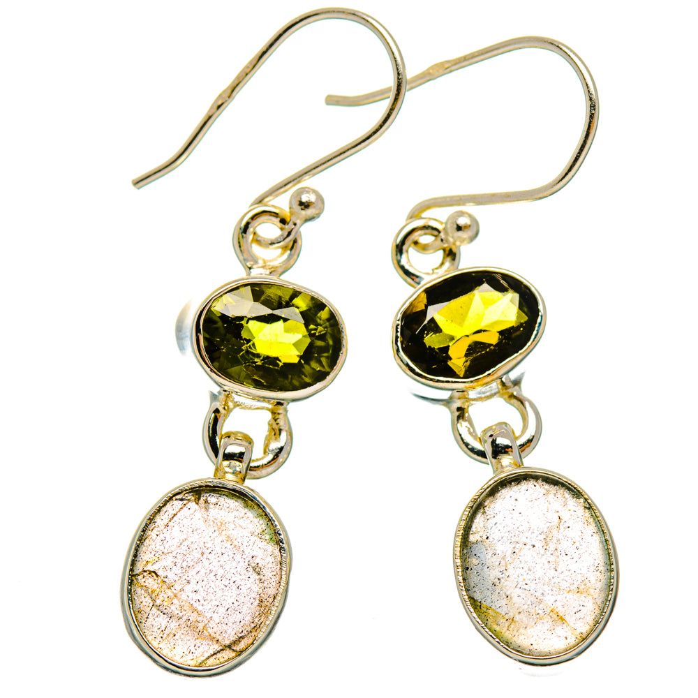 Labradorite Earrings handcrafted by Anasilvercos - EARR428138 - Photo 2