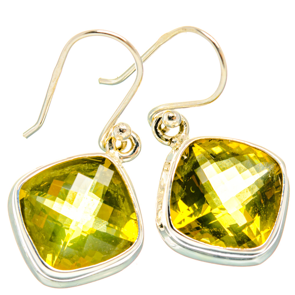 Citrine Earrings handcrafted by Anasilvercos - EARR428139 - Photo 2