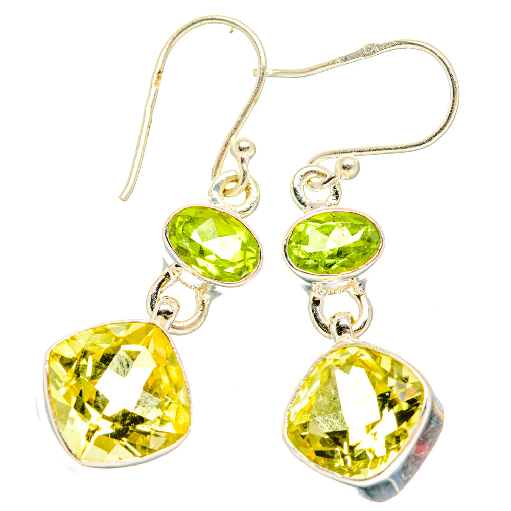 Citrine Earrings handcrafted by Anasilvercos - EARR428146 - Photo 2