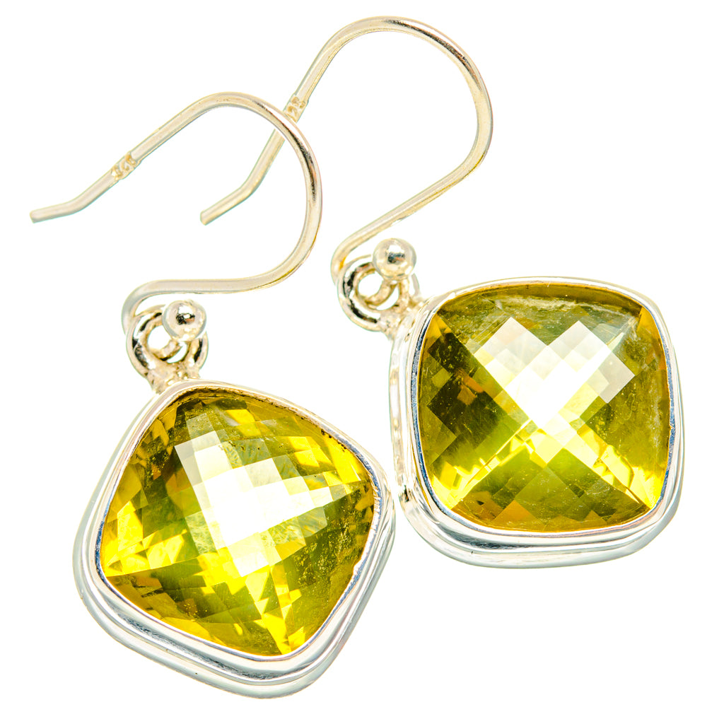 Citrine Earrings handcrafted by Anasilvercos - EARR428147 - Photo 2