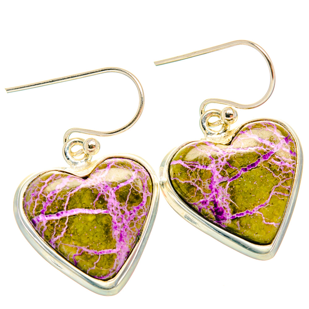 Stichtite Earrings handcrafted by Anasilvercos - EARR428152 - Photo 2