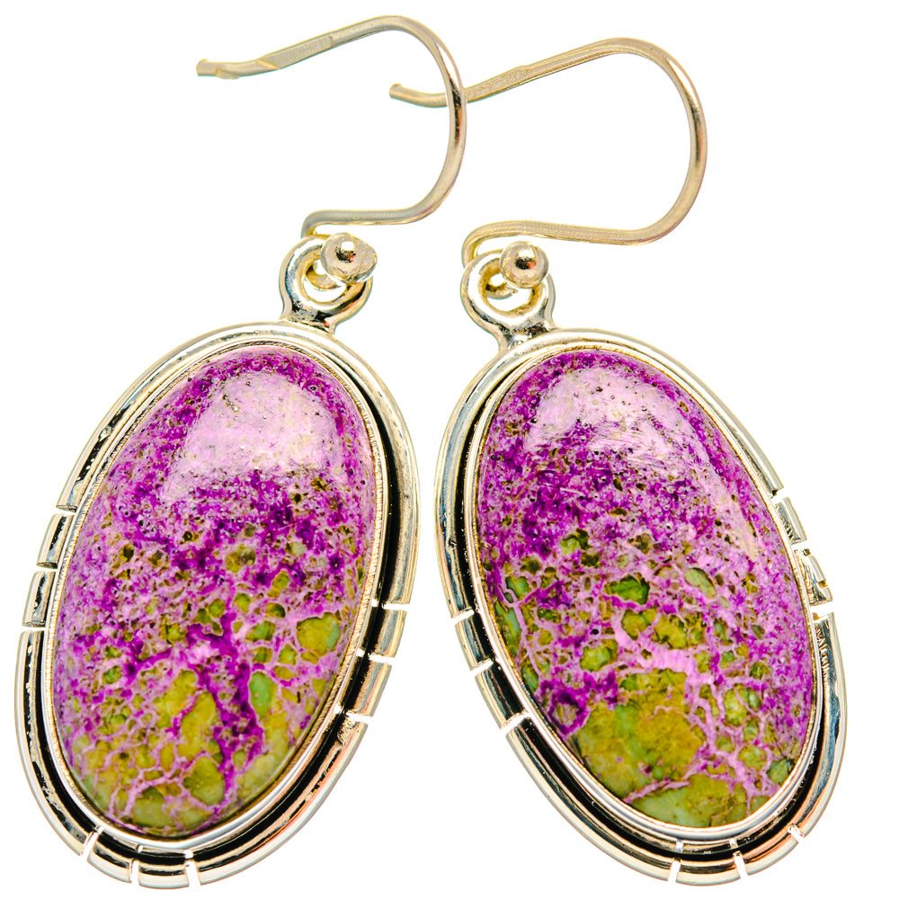 Stichtite Earrings handcrafted by Anasilvercos - EARR428166 - Photo 2